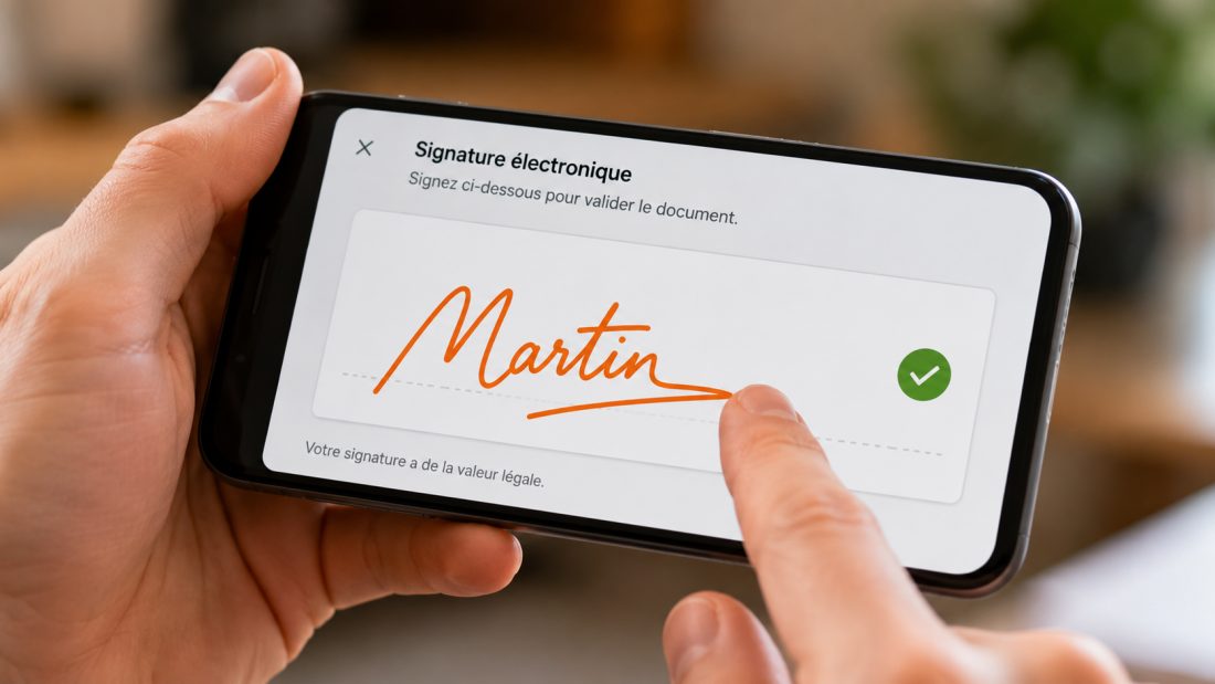 Les stagiaires signent